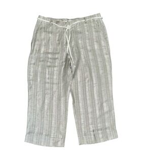 Women’s Tommy Bahama linen blend pants size 14